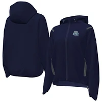 Women's Under Armour  Navy Old Dominion Monarchs UA Storm Raglan Woven Full-Zip Hoodie