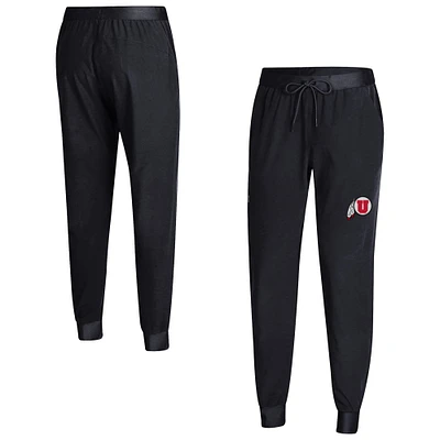 Women's Under Armour  Black Utah Utes Sport Woven UA Storm Pants