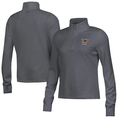 Women's Under Armour  Gray Texas-Rio Grande Valley Vaqueros Motion Quarter-Zip Top