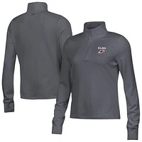 Women's Under Armour  Gray Elon Phoenix Motion Quarter-Zip Top