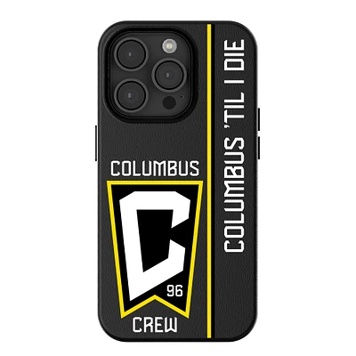 Keyscaper Black Columbus Crew Sidebar Magnetic iPhone Case