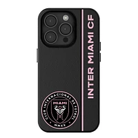 Keyscaper Black Inter Miami CF Sidebar Magnetic iPhone Case