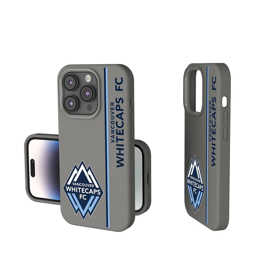Keyscaper Gray Vancouver Whitecaps FC Sidebar Soft Touch iPhone Case