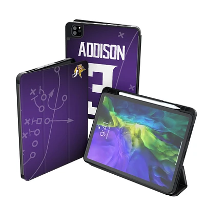 Keyscaper Jordan Addison Minnesota Vikings iPad Tablet Case