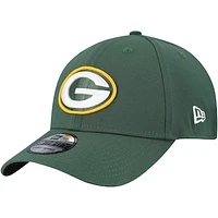 Men's New Era  Green Bay Packers Green Team Classic 39THIRTY Flex Hat