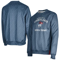 Men's ProSphere Navy Cumberlands Patriots Physical Therapy 1.0 Crew Neck Pullover Sweatshirt