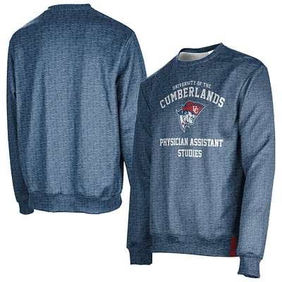 Men's ProSphere Navy Cumberlands Patriots Physician Assistant Studies 1.0 Crew Neck Pullover Sweatshirt