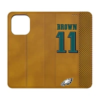 Keyscaper A.J. Brown Philadelphia Eagles Folio iPhone Case