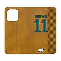 Keyscaper A.J. Brown Philadelphia Eagles Folio iPhone Case