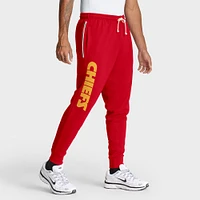 Men's Nike Red Kansas City Chiefs Sideline Ground Game Performance Taper Pants