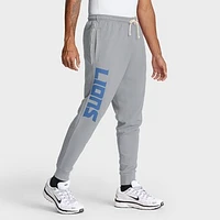 Men's Nike Gray Detroit Lions Sideline Ground Game Performance Taper Pants