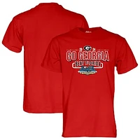 Unisex Blue 84 Red Georgia Bulldogs vs. Florida Gators 2024 Rivalry T-Shirt