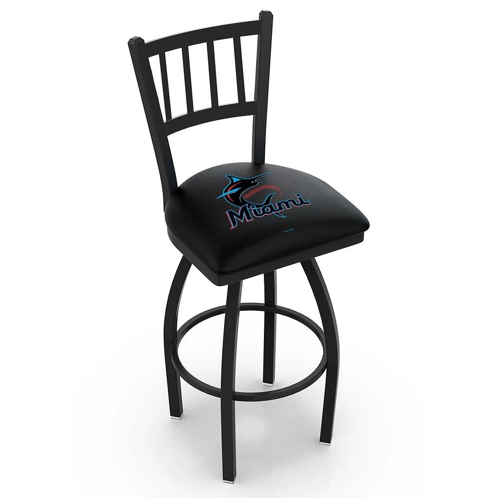 Miami Marlins 25" Swivel Counter Stool
