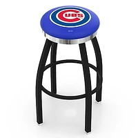 Chicago Cubs 30" Swivel Counter Stool with Chrome Accent