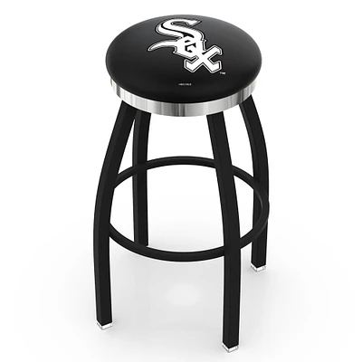 Chicago White Sox 30" Swivel Counter Stool with Chrome Accent