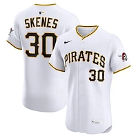 Men's Nike Paul Skenes White Pittsburgh Pirates Home Elite Jersey