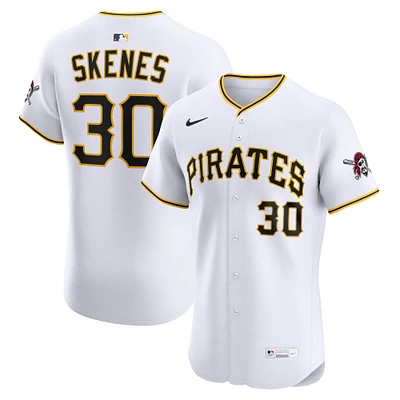 Men's Nike Paul Skenes White Pittsburgh Pirates Home Elite Jersey