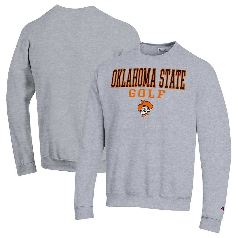 Men's Champion Oklahoma State Cowboys Powerblend Crewneck Sweatshirt