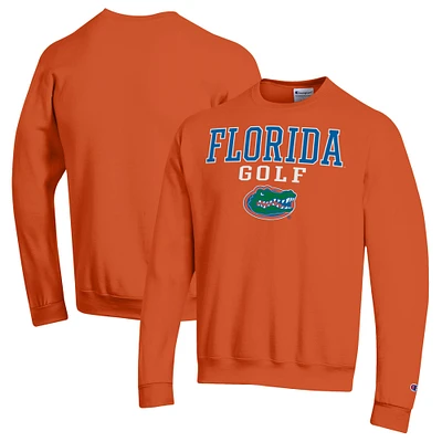 Men's Champion  Orange Florida Gators Powerblend Crewneck Sweatshirt