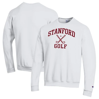 Men's Champion Stanford Cardinal Powerblend Crewneck Sweatshirt