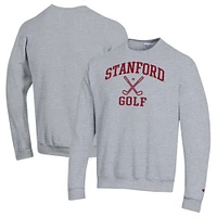 Men's Champion Stanford Cardinal Powerblend Crewneck Sweatshirt
