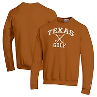 Men's Champion  Texas Orange Longhorns Powerblend Crewneck Sweatshirt
