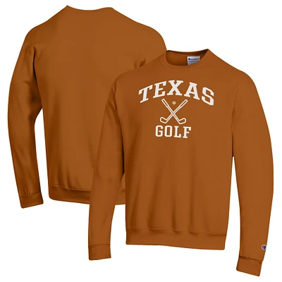 Men's Champion  Texas Orange Longhorns Powerblend Crewneck Sweatshirt