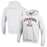 Men's Champion Stanford Cardinal Icon Golf Powerblend Pullover Hoodie