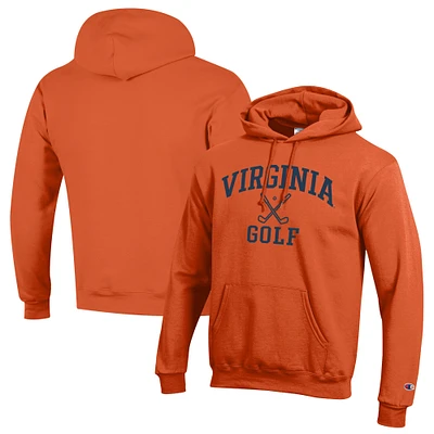 Men's Champion Virginia Cavaliers Icon Golf Powerblend Pullover Hoodie