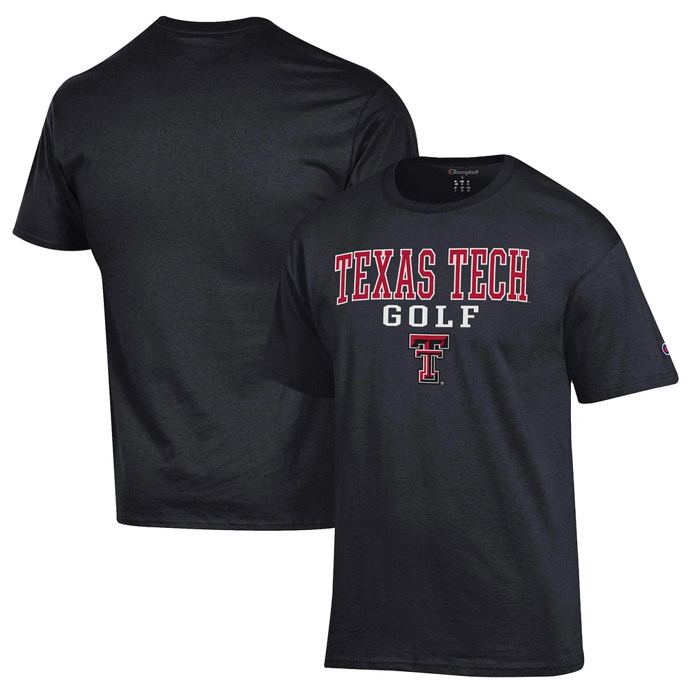 Men's Champion Red Texas Tech Raiders Short Sleeve T-Shirt