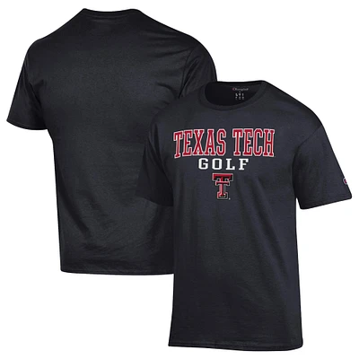 Men's Champion Red Texas Tech Raiders Short Sleeve T-Shirt