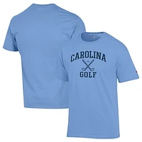 Men's Champion  Carolina Blue North Tar Heels Short Sleeve T-Shirt