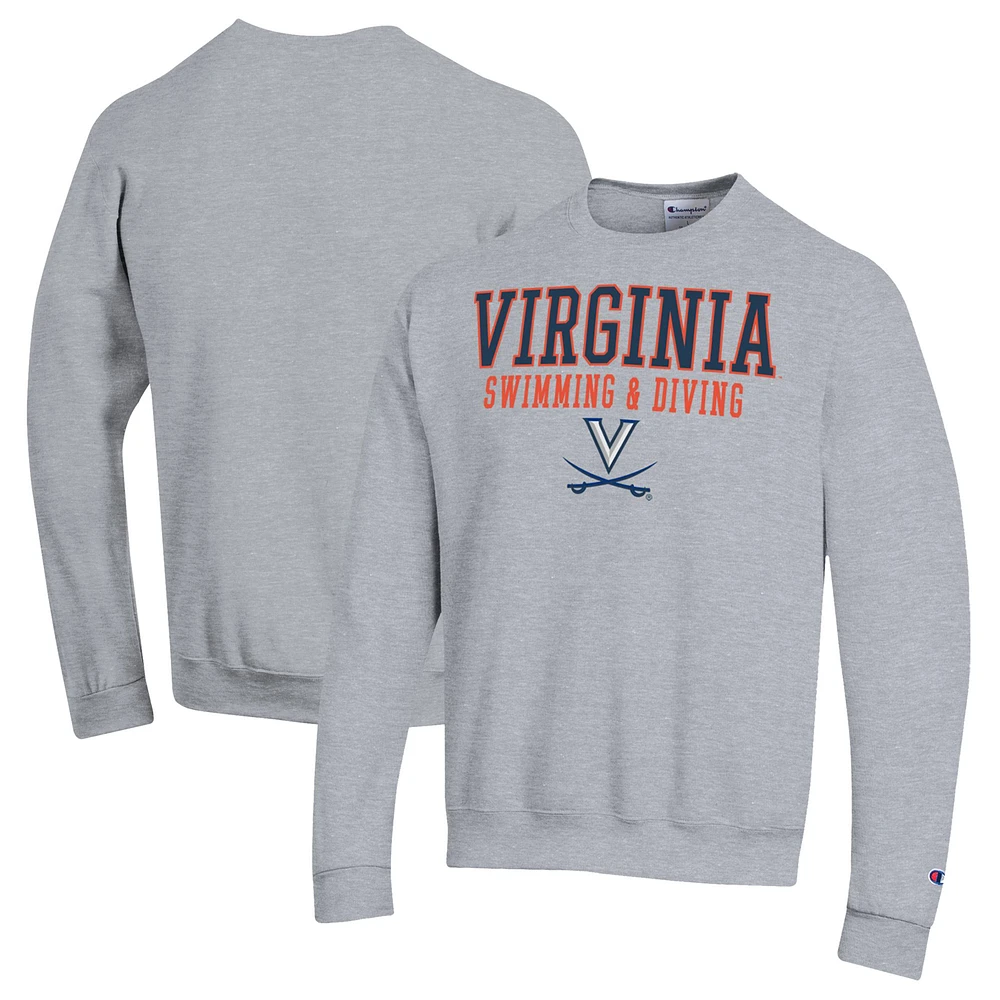 Men's Champion Virginia Cavaliers Powerblend Crewneck Sweatshirt