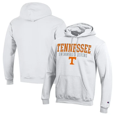 Men's Champion Tennessee Volunteers Stacked Swim & Dive Powerblend Pullover Hoodie