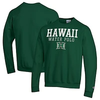Men's Champion Hawaii Rainbow Warriors Powerblend Pullover Crewneck