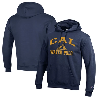 Men's Champion  Navy Cal Bears Powerblend Pullover Hoodie