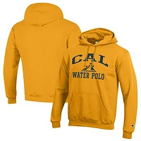 Men's Champion  Gold Cal Bears Powerblend Pullover Hoodie