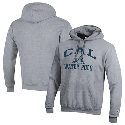 Men's Champion  Gray Cal Bears Powerblend Pullover Hoodie