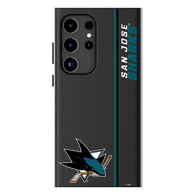 Keyscaper  Black San Jose Sharks Galaxy Magnetic Bump Case
