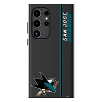 Keyscaper  Black San Jose Sharks Galaxy Magnetic Bump Case