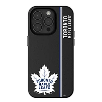 Keyscaper Black Toronto Maple Leafs Sidebar Magnetic iPhone Case