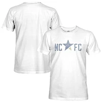 Men's 1863FC White North Carolina FC Wordmark T-Shirt