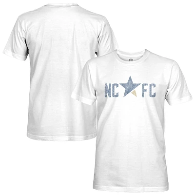 Men's 1863FC White North Carolina FC Wordmark T-Shirt