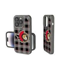 Keyscaper  Ottawa Senators Plaid Soft Touch iPhone Case