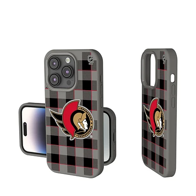 Keyscaper  Ottawa Senators Plaid Soft Touch iPhone Case