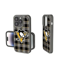 Keyscaper  Pittsburgh Penguins Plaid Soft Touch iPhone Case