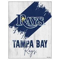 Tampa Bay Rays 15" x 20" Team Canvas Wall Art
