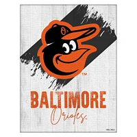 Baltimore Orioles 15" x 20" Team Canvas Wall Art