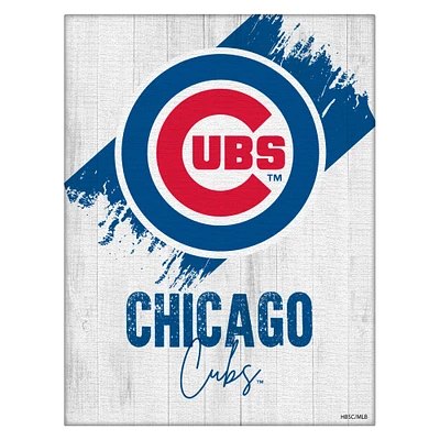 Chicago Cubs 15" x 20" Team Canvas Wall Art