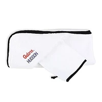 Infant Chad & Jake White Florida Gators Personalized Hooded Towel & Mitt Set
